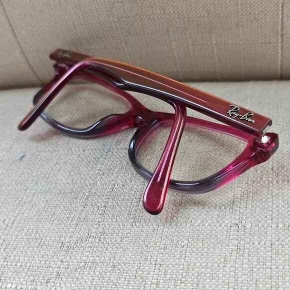 Ray-Ban Youth Eyeglasses/Glasses Frame Purple/Gray Tone Eye Wear RB1531 48[]16 - Picture 4 of 12